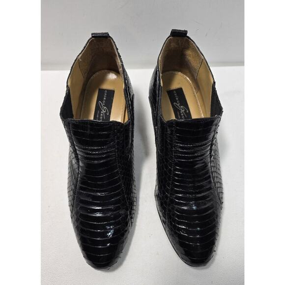 Giorgio Brutini Private Collection Genuine Snake Leather Ankle Western Boot 10M - Picture 4 of 12